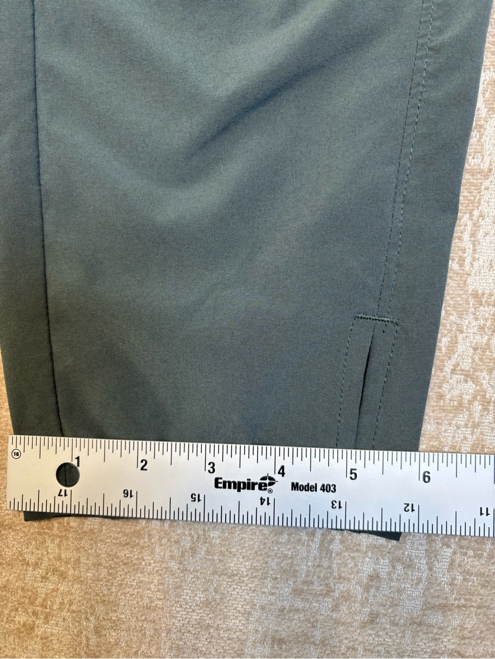 Zella Wide-Leg Elastic Waist Pants in Dark Green - Picture 8 of 10